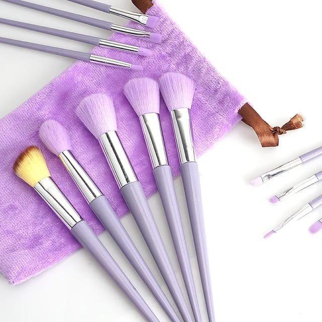 13-PCS Makeup Brush Set In Velvet Bag