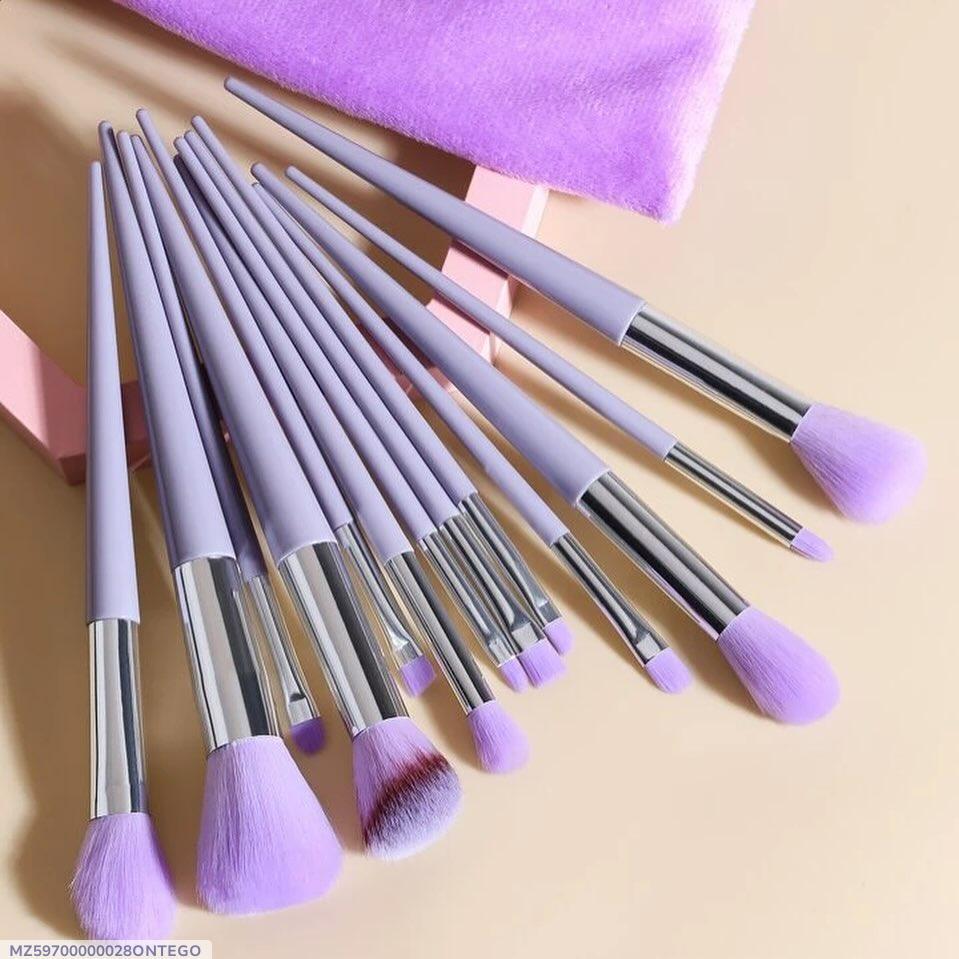 13-PCS Makeup Brush Set In Velvet Bag