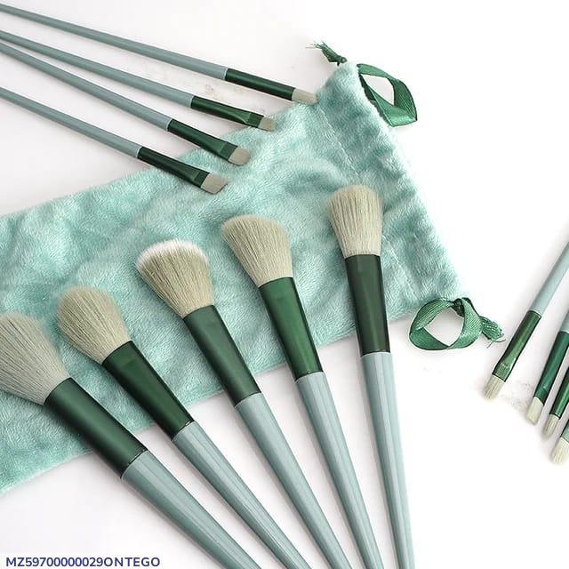 13-PCS Makeup Brush Set In Velvet Bag