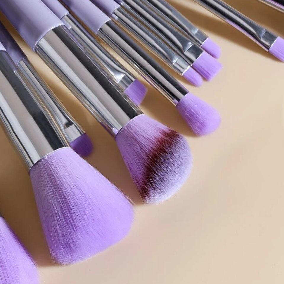 13-PCS Makeup Brush Set In Velvet Bag